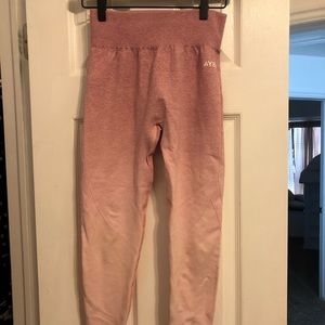 AYBL Pulse Ombré seamless leggings In Pink
